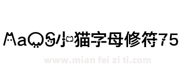 AaOS小猫字母修符75下载