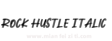 Rock Hustle Italic下载