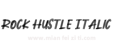 Rock Hustle Italic下载