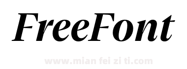 Gestura Headline Bold Italic下载