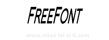 SF Florencesans SC Comp Bold Italic下载