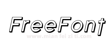 Florencesans Shaded Italic n14下载