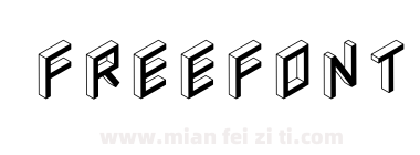 3D Isometric Bold下载