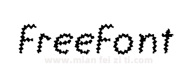 Knew Font Jagged下载