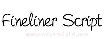 Fineliner Script下载