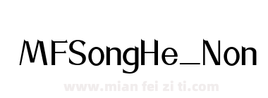 MFSongHe_Noncommercial-Regular