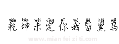 乾坤未定你我皆黑马下载