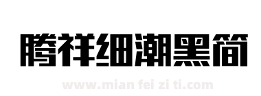 腾祥细潮黑简下载