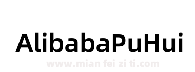 AlibabaPuHuiTi-2-85-Bold