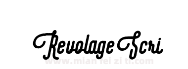 Revolage Script Rough Oblique n RjmM下载