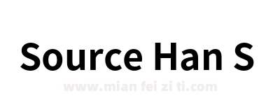 Source Han Sans JP下载