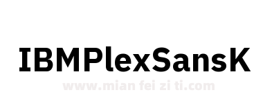 IBMPlexSansKR-Bold
