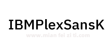 IBMPlexSansKR-Medium