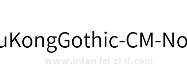 Chiu Kong Gothic CM Normal