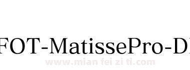 FOT Matisse Pro DB下载