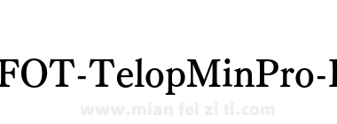FOT-TelopMinPro-B