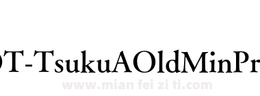 FOT TsukuA Old Min Pr6 D下载