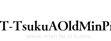 FOT TsukuA Old Min Pr6 E下载