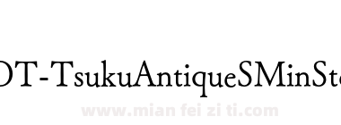 FOT Tsuku AntiqueS Min Std L下载
