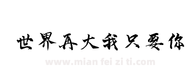 世界再大我只要你下载