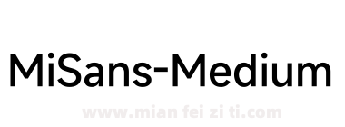 MiSans-Medium