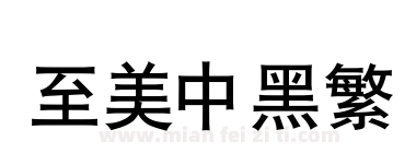 至美中黑繁下载