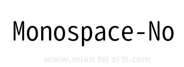 Monospace-Normal下载