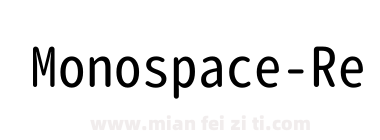 Monospace-Regular下载