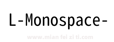 L-Monospace-Regular