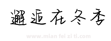 邂逅在冬季下载