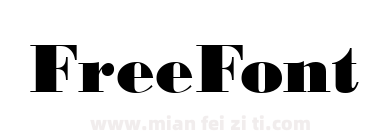 Bodoni MT Black下载
