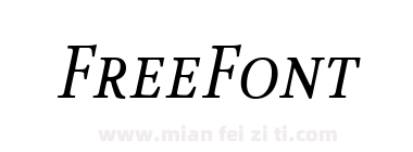 Atma SerifLF Book ItalicMC下载