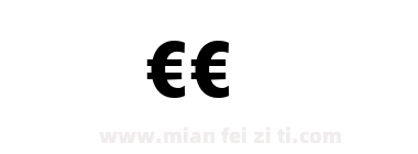 Bienvenue Euro Regular下载
