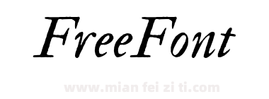 IM_FELL_ Double_ Pica_PRO_ Italic下载