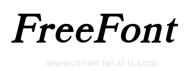 OPTI Bookman Bold Italic Swash下载