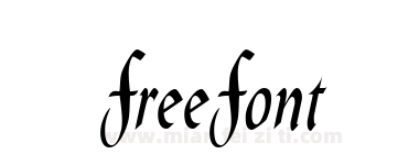 Old Country Condensed ItalicSWFTE下载
