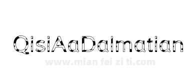 Aa Dalmatian Regular下载