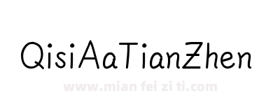 Aa Tian Zhen Regular下载