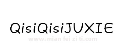 QisiJVXIE Regular下载