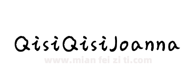 Qisi Qisi Joanna Regular下载