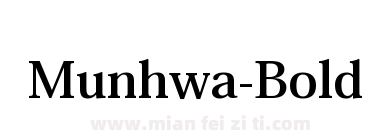 Munhwa-Bold