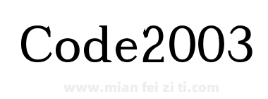 Code2003