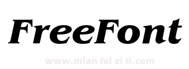 Benjamin Bold Italic下载