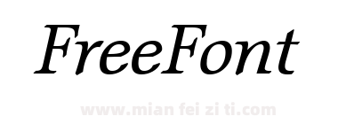 Matt Antique Italic BT下载