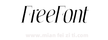Effloresce Gaunt Italic下载