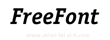 Officina SerifC Bold Italic下载
