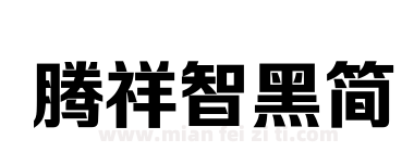 腾祥智黑简下载
