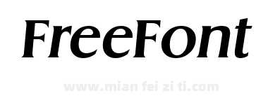 Griffon Bold Italic下载