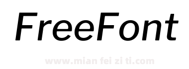 Libre Franklin Medium Italic下载