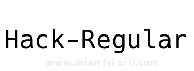 Hack-Regular
